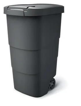 Prosperplast Popolnice Wheeler 110 l antracit / Plast / V 85,2 × Š 49,6 cm (NBWB110-S411)
