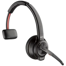 Poly Savi S8210UC-M čierna / Bezdrôtová náhlavná súprava / mikrofón / jedno slúchadlo / DECT / Bluetooth (209212-02)