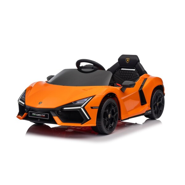 Mamido Detské elektrické autíčko Lamborghini Revuelto oranžové