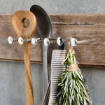 House Doctor Designový háčik Wall Nail Silver – sada 6 ks