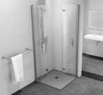 POLYSAN - ZOOM obdĺžniková sprchová zástena 800x900, rohový vstup ZL4815L-03