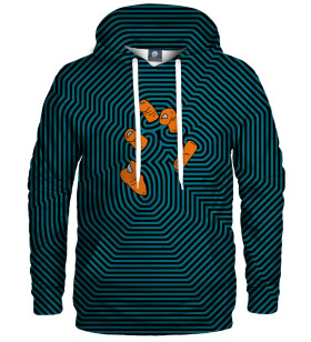 Aloha From Deer Mind Boggling Teal Hoodie HK AFD999 Teal