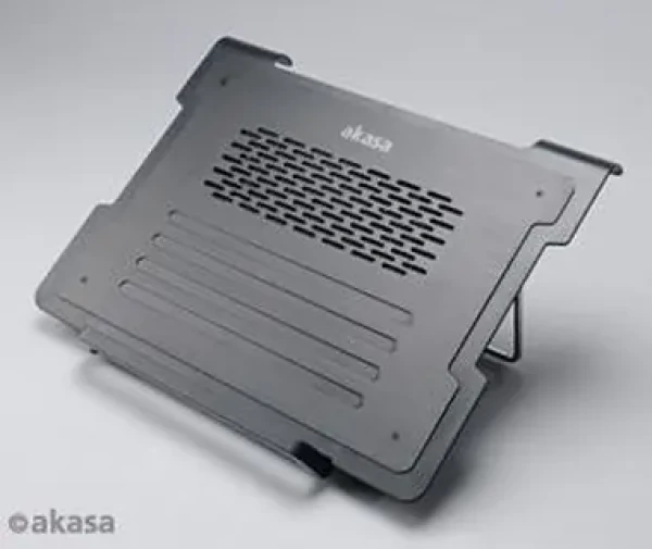 Akasa AK-NBCH-30BK chladiaca podložka pre 15.6" notebook / 5 stupňov nastavenia sklonu / USB / čierna (AK-NBCH-30BK)