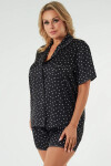 Talianska móda Ria crinoline/black 2XL