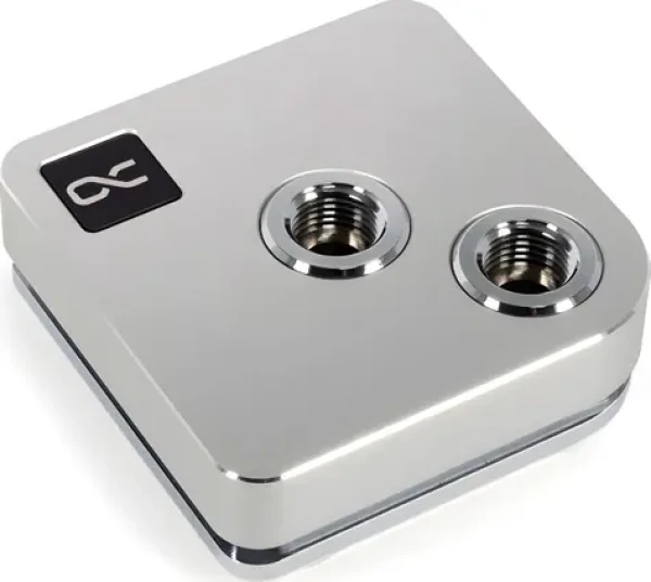 Alphacool Core 1 strieborná / CPU vodný blok / Intel 1700, AMD AM4/AM5 / G1/4" (13444)