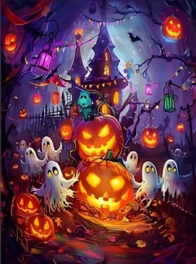 Norimpex Diamantové maľovanie Halloween