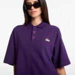 Tričko Playboy x FTSHP Short Sleeve Polo Purple S
