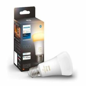 Philips Hue LED žiarovka E27 8W biela / múdra LED žiarovka / 1100 lm / 2200-6500 K / stmievateľná (SKL000379795)