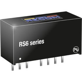 RECOM RS6-1205S DC / DC menič napätia 5 V 1.2 A 6 W Počet výstupov: 1 x; RS6-1205S