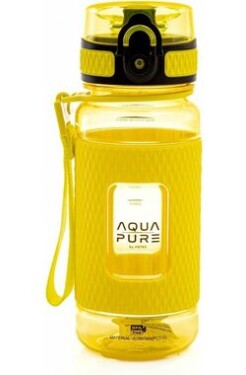 ASTRA Zdravá fľaša na vodu Aqua Pure 400 ml žltá (158479)