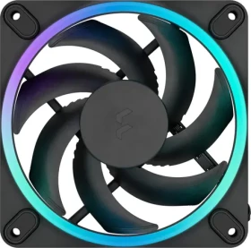 Fractal Design 120mm Momentum 12 RGB čierna / Univerzálny ventilátor / 350-2200 RPM / 28 dB / 4-pin PWM / ARGB Gen 2 (FD-F-MR1-1201)