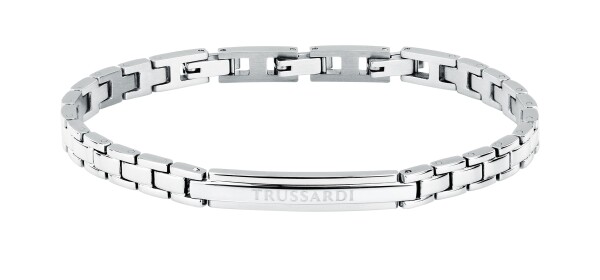 Trussardi Nadčasový oceľový náramok pre mužov T-Steel TJAXV24