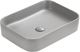 MEXEN - Vena umývadlo na dosku 50 x 37, svetlo šedá mat 22195061