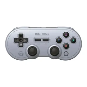 8BitDo SN30 Pre Gamepad Hall Effect sivá / Bezdrôtový ovládač / vibrácie / pre Windows Switch Apple Steam OS (RET00413)