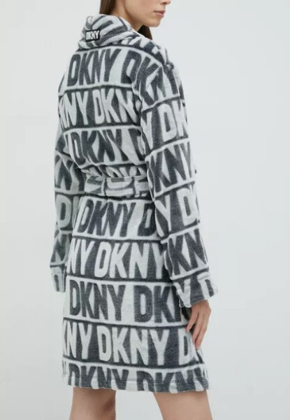 Dámsky župan YI2222605F 031 sivá - DKNY XL šedá