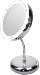 Adler AD 2159 strieborná / kozmetické zrkadlo / LED / priemer 15 cm / 4x LR03 (AD 2159)