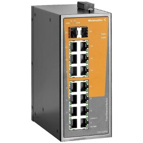 Weidmüller IE-SW-EL16-14TX-2FESFP priemyselný ethernetový switch 10 / 100 MBit/s; 2682160000