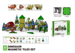 Mamido Mamido Magnetická stavebnica Dinosaurí svet 42 dielov MT1460