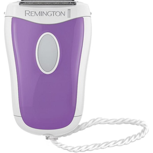 Remington WSF4810 Smoothamp;Silky / kompaktný dámsky epilátor / vodeodolný / na batérie / fialovo-biela (WSF4810)