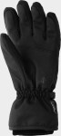 Dámske lyžiarske rukavice 4F H4Z22-RED001 čierne Černá M