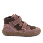 Dievčenské celoročné členkové barefoot topánky UP HILL TEX DARK PINK Froddo G3110281-9 - 25