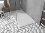 MEXEN/S - Toro obdĺžniková sprchová vanička SMC 200 x 90, biela, mriežka biela 43109020-W