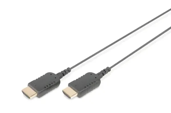 Digitus HDMI HighFlex / Kábel prepojovací / typ A / 4K 30Hz / Ethernet / 2 m / čierna (DB-330120-020-S)