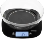 Mesko Kuchynská váha s miskou / Kuchynská váha (MS 3179 black)