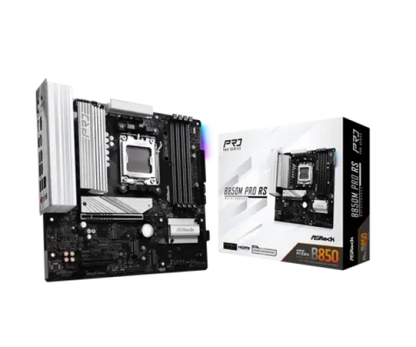 ASRock B850M Pre RS / AMD B850 / DDR5 / SATA III / USB 3.2 / 2.5GLAN / sc.AM5 / mATX (90-MXBR6-A0UAYZ)