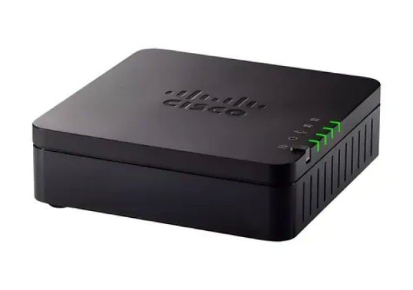 Cisco 2-portový analógový telefónny adaptér Multiplatform / Telefónny adaptér / 2 porty (ATA191-3PW-K9)