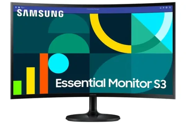 27" Samsung Essential S36GD čierna / Monitor / VA / 1920x1080 / 16:9 / 100 Hz / 4ms / 250 cd / HDMI (LS27D364GAUXEN)