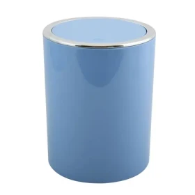 MSV KAMAKA výklopný odpadkový kôš 6 L pastelovo modrý / plast (3700703901426)