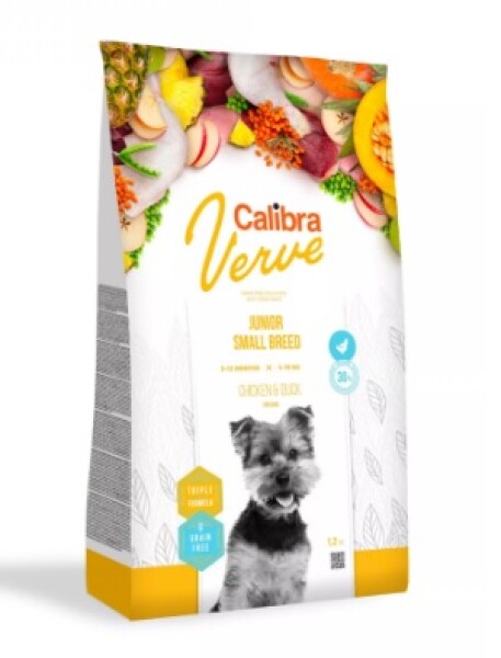 Calibra Verve Dog Junior Small Chicken/Duck Grain-free