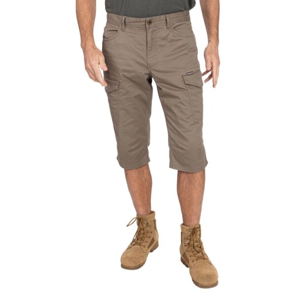 Bushman Pánske 3/4 kraťasy Oli, khaki 40
