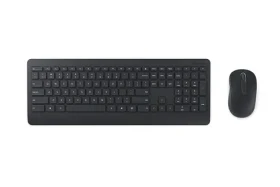 Microsoft Wireless Desktop 900 čierna / bezdrôtová klávesnica a myš / USB prijímač / AES šifrovanie / UK layout (PT3-00006)