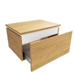 Kúpeľňová skrinka s krycou doskou SAT Feel 60x30x46 cm medový dub mat SATFEEL60DMDBEZ SATFEEL60DMDBEZ