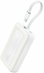 Anker Anker Power Bank, Built-In USB-C Cable, 30W | A1688H21 | 10000 mAh | White
