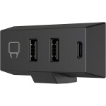 Venom VS2844 čierna / USB Hub pre Xbox Series X / 2 x USB 2.0 amp; 1 x USB-C (VS2884)