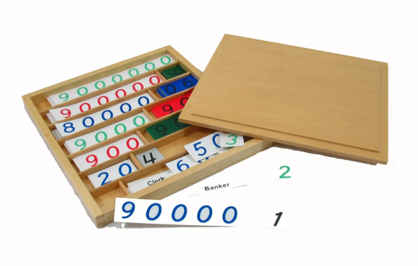 Moyo Montessori Moyo Montessori Čísla k banke