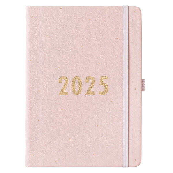 Busy B Týždenný diár Perfect Planner Pink Faux 2025