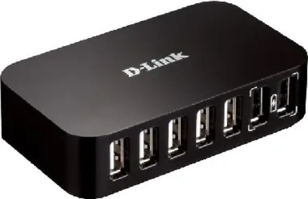D-Link DUB-H7 / USB 2.0 Hub / 7xA Port / 1xB Port / AC (DUB-H7/E)