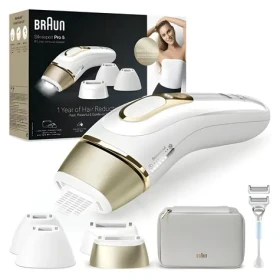 Braun Silk-expert Pro 5 PL5356 bielo-zlatá / IPL epilátor / 10 stupňov intenzity / sieťové napájanie (PL5356)