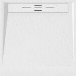 MEXEN - Amon štvorcová sprchová vanička SMC 100 x 100, biela 4F101010