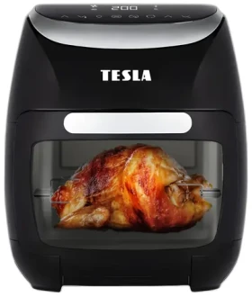 TESLA AirCook Grill QG600 / Teplovzdušná fritéza / Grilovacie funkcie (AIRCKQG600BLK)