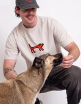 Dog Owners Club Red Dog Faded Bone S