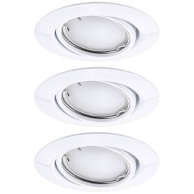 Paulmann 92466 LED vstavané svetlo sada 3 ks LED 14.7 W biela; 92466