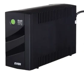 Ever DUO 550 PL AVR USB čierna / Záložný zdroj UPS / 550 VA / 330 W / Line-Interactive / AVR / USB (T/DAVRTO-000K55/01)