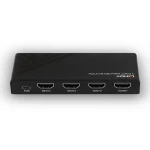 Lindy 3 Port HDMI 18G čierna / HDMI prepínač / 4K Ultra HD / HDCP 2.2 / diaľkové ovládanie (38232)