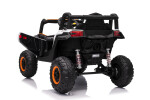 Mamido Mamido Elektrické autíčko Buggy Madman biele | UTV-MX 4x4 | EVA kolesá | 12V 10Ah | EKO koža