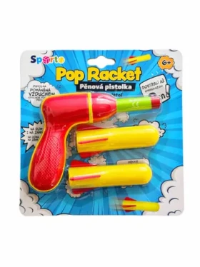 SPORTO Pop Racket Penová pištoľka